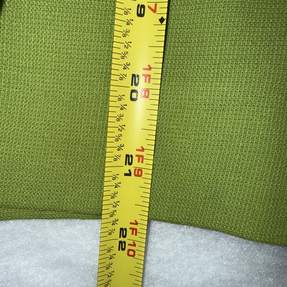 MONDI Pleated Womens Casual Shorts Kelly Green Polyester Size 42 - Picture 9 of 10